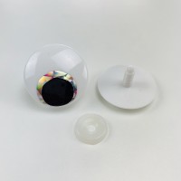 Očko trblietavé 32 mm, bezpečnostné - pár